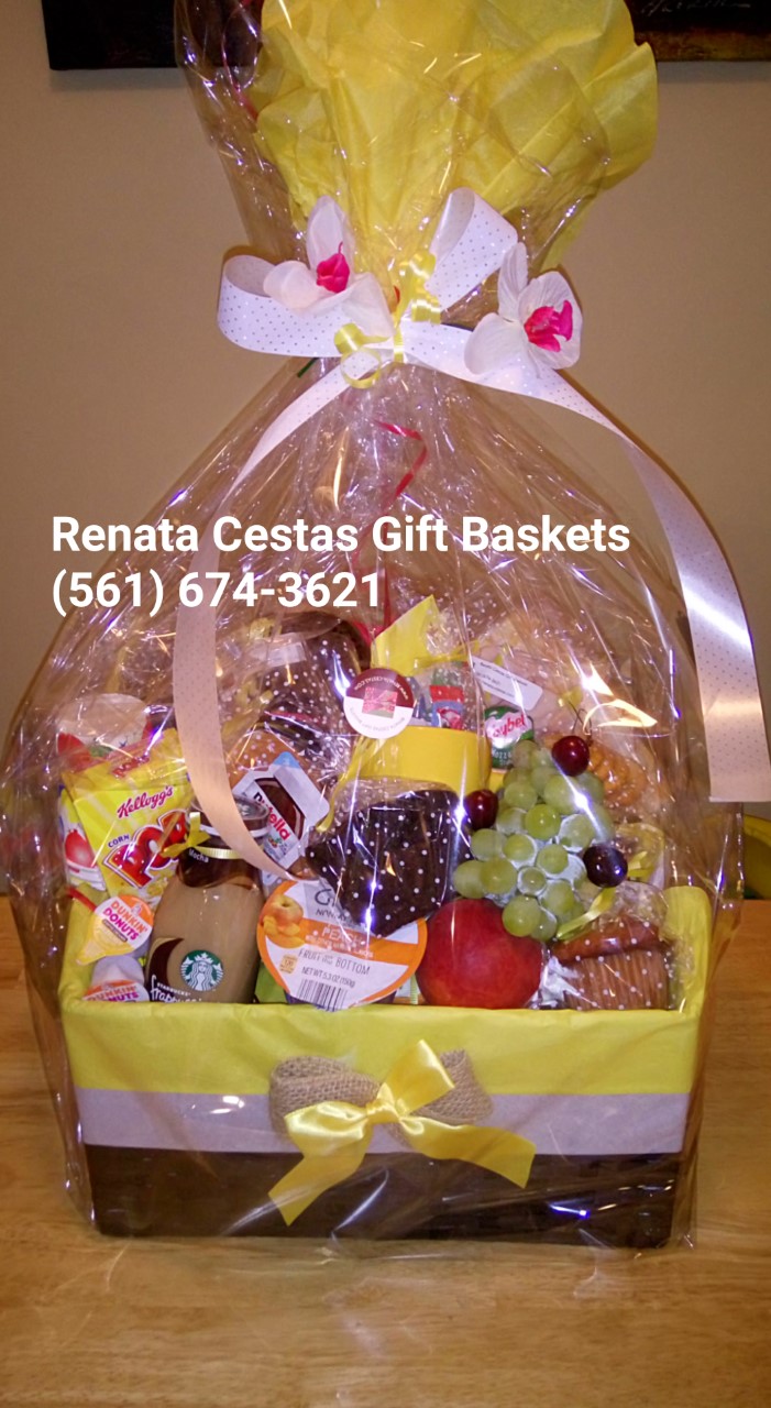 Lindas Cestas , Flores, Telemensagem, Bolo e Brigadeiros