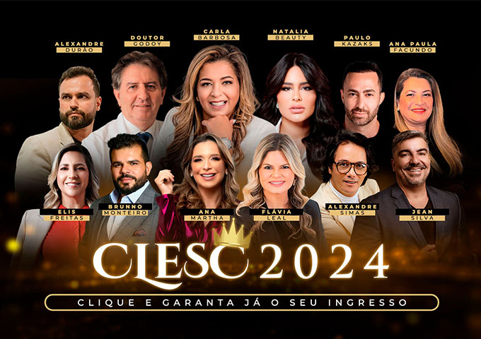 CLESC 2024: O Maior Encontro de Estética e Empreendedorismo do Ano!