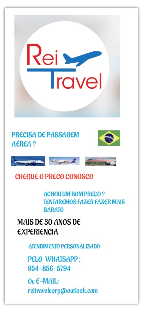 Reitravel  Venda de passagens aéreas 