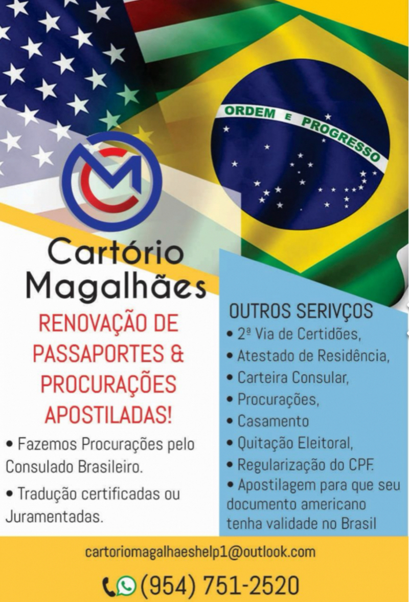 Cartório Magalhães- (954) 7512520