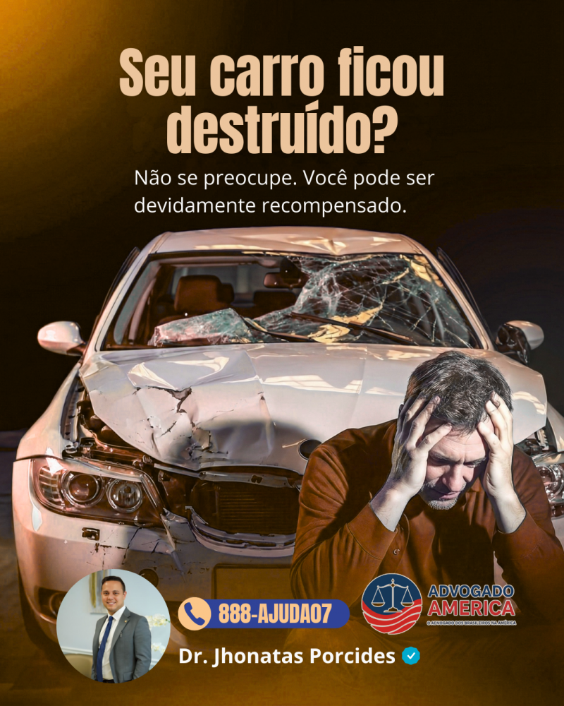 Acidente de carro na Florida?