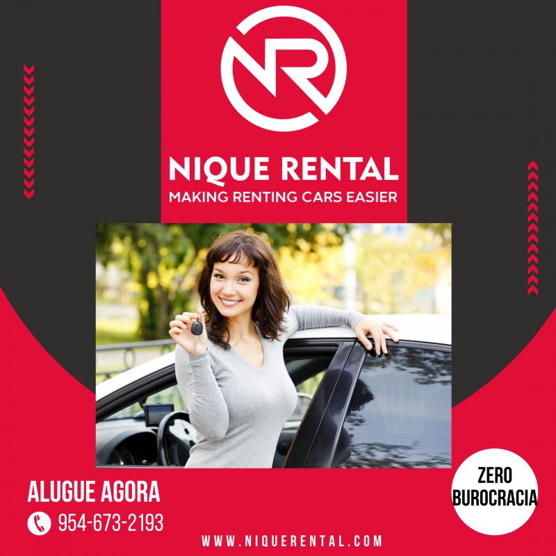 🚘 Nique Rental - Aluguel de carro facil, legalizado e sem burocracia🚘