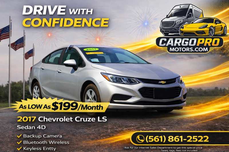 Compre seu carro ou van com quem fala a sua língua! Cargo Pro Motors.