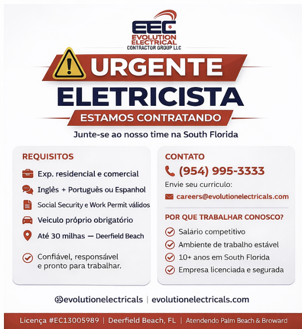 ELETRICISTA-DEERFIELD BEACH