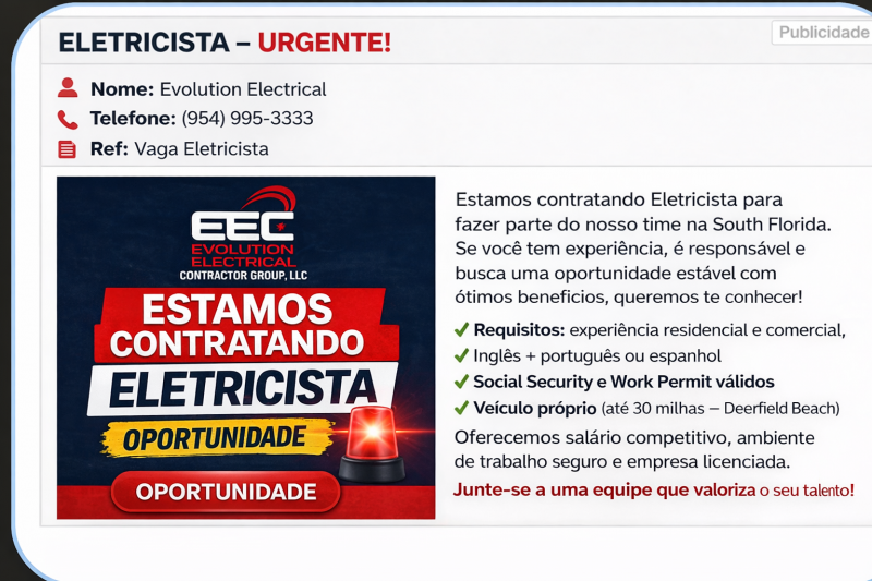 ELETRICISTA-DEERFIELD BEACH