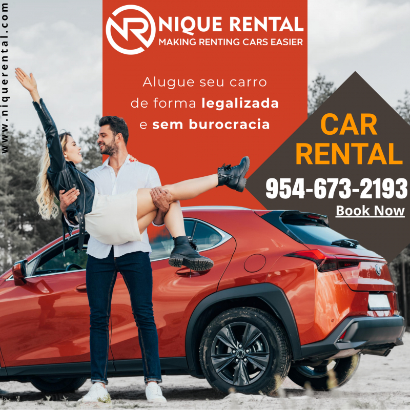 🚘 Nique Rental - Aluguel de carro facil, legalizado e sem burocracia🚘