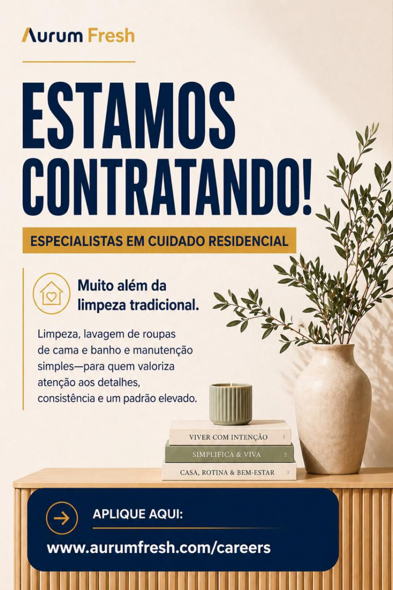 Home Care Specialist | Contratação Imediata | Tempo Integral | Benefícios e Bônus
