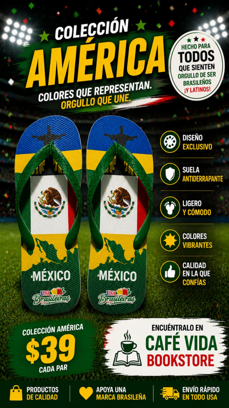 Chinelos personalizados da Copa do Mundo