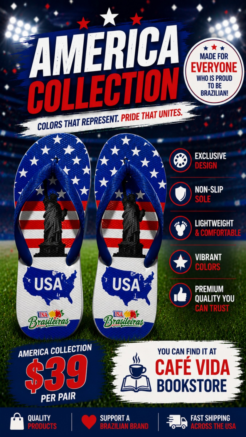 Chinelos personalizados da Copa do Mundo