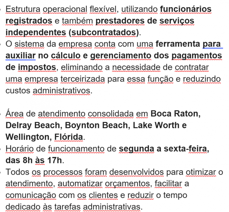 Excelente oportunidade para adquirir uma empresa de limpeza residencial consolidada, altamente automatizada e com grande potencial de crescimento.
