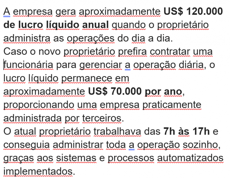 Excelente oportunidade para adquirir uma empresa de limpeza residencial consolidada, altamente automatizada e com grande potencial de crescimento.