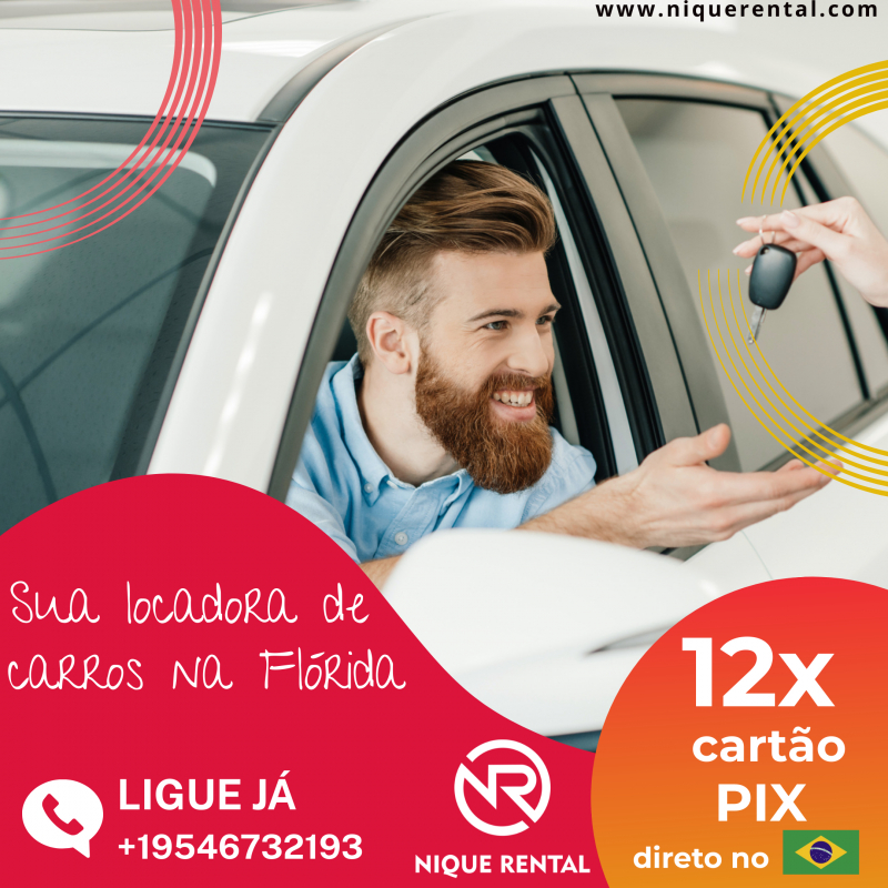 ‎🚘 Nique Rental 🚘 Aluguel de carros Legalizado e sem complicação.