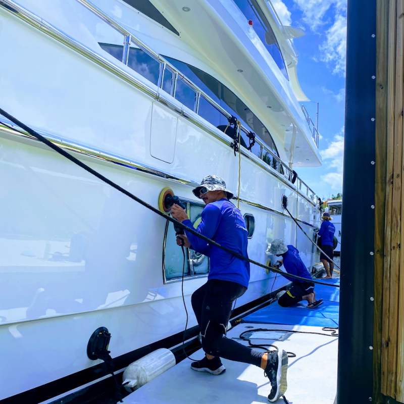 Boat detailing