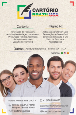 Conheca o Cartorio Brazil USA de Pompano Beach