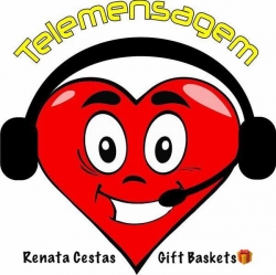 Lindas Cestas , Flores, Telemensagem, Bolo e Brigadeiros