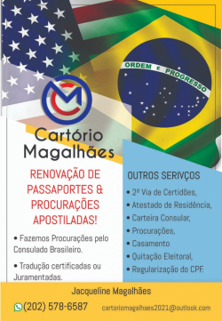 Cartorio Magalhaes - Servicos Consulares sem ter q...