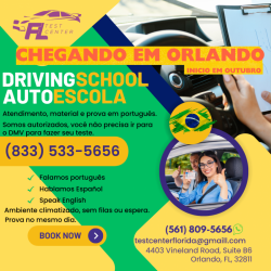 Auto Escola Brasileira em Pompano e agora em Orlando