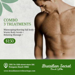 Spa em Pompano Beach Aberto 7 dias/ hora marcada.Oferece Massagem, limpeza de pele,depilação,etc…