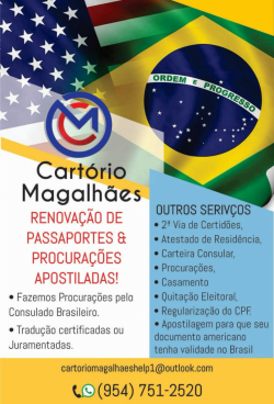 Cartório Magalhães - (954) 7512520
