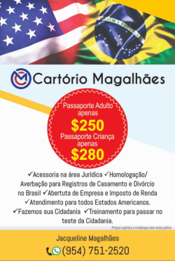 Cartório Magalhães - (954) 7512520