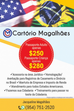 Cartório Magalhães- (954) 7512520