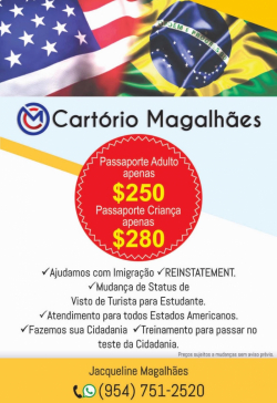 Cartório Magalhães - 954 7512520