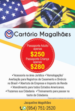 Cartório Magalhães - Notario Publico - Serviços...