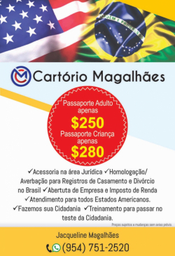 Cartório Magalhães - 954 7512520