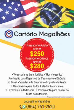 Cartório Magalhães - (954) 7512520