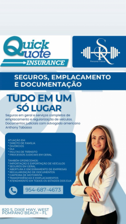 Quick Quote Insurance, Inc; Seguros, Emplacamentos...