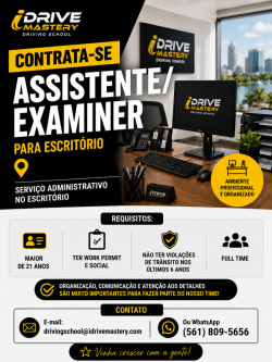 VAGA Disponível