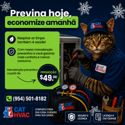 AR-CONDICIONADO  MANUTENÇÃO-INSTALAÇÃO-REPAROS...