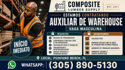 Aux de Warehouse  *** Não Necessita Inglês!***