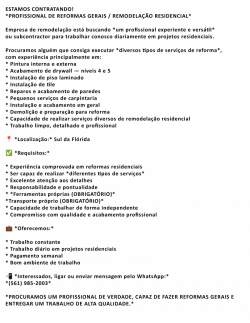 profissional de reformas gerais / remodelação re...