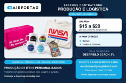 Estamos contratando - Produção e Logística 